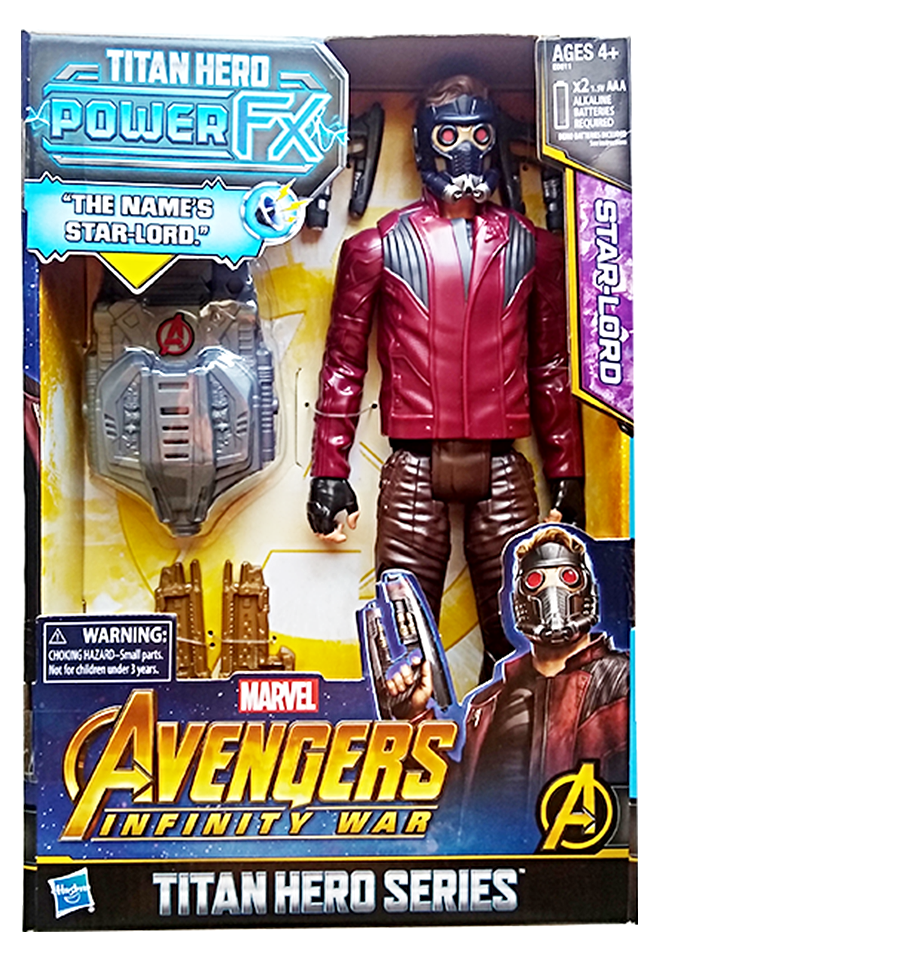 Marvel Avengers: Infinity War Titan Hero Power FX Star-Lord – Toys