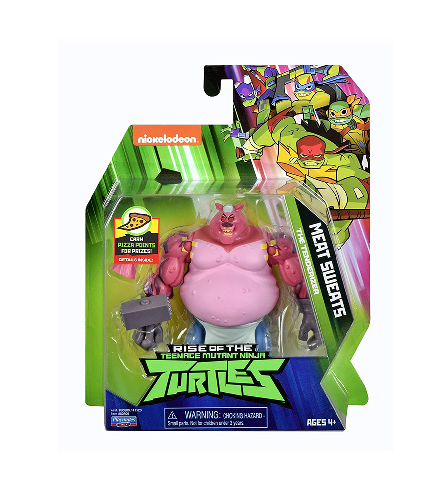 Rise of the Teenage Mutant Ninja Turtles Meat Sweats Basic Figure