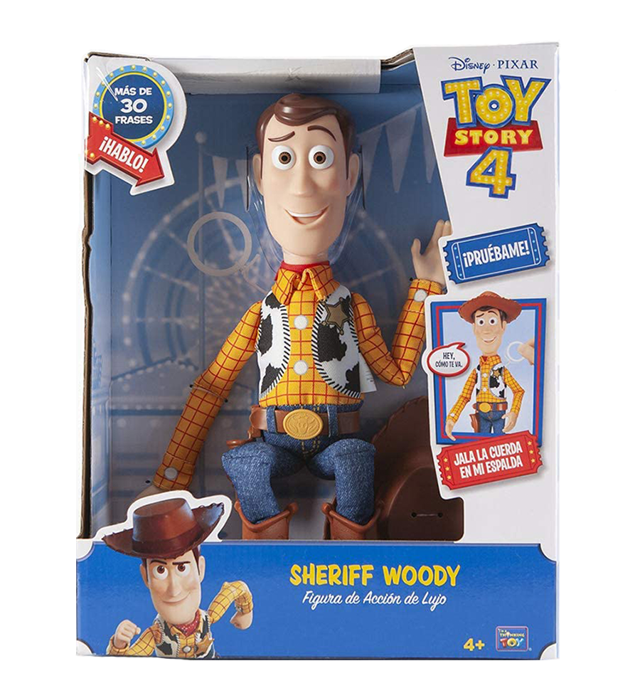 Disney Pixar toy story Pull String Woody talking action figure