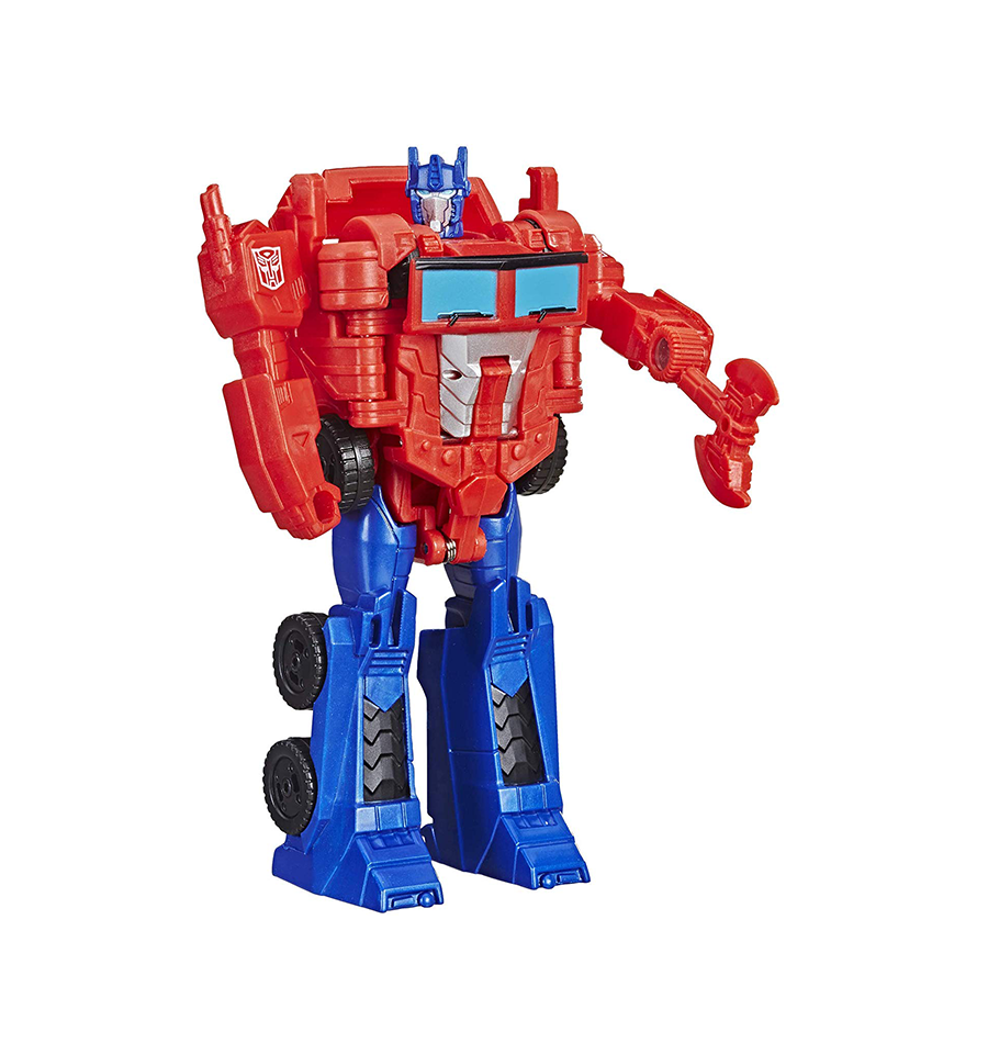 Transformers Cyberverse Action Attackers 1 Step Changer Optimus Prime Action Figure