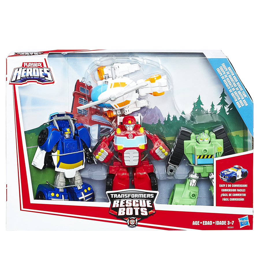 Playskool Heroes Transformers Rescue Bots Griffin Rock Rescue Team