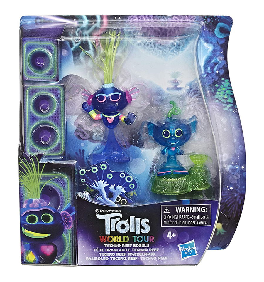 Lot of 3 TROLLS 3” Figures Plastic Toys