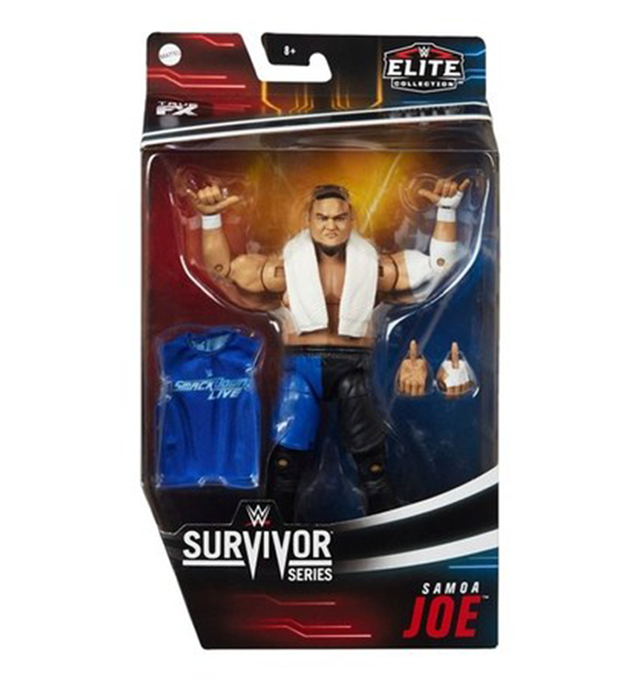 WWE Elite Collection Survivor Series Samoa Joe Action Figure