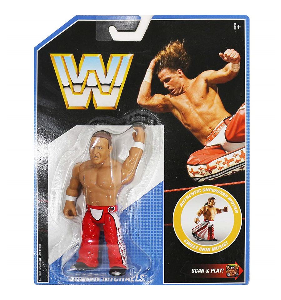 WWE Retro App Shawn Michaels Action Figure Toys Onestar