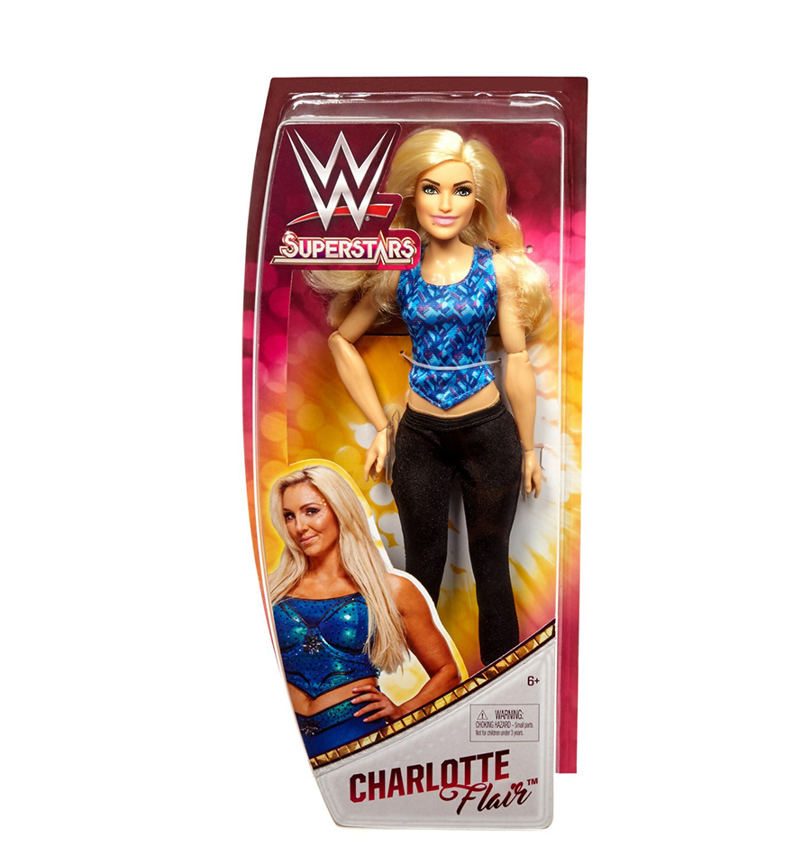 charlotte flair barbie doll