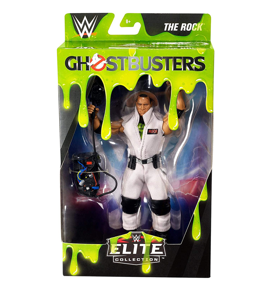 WWE Elite Ghostbusters The Rock Action Figure Toys Onestar