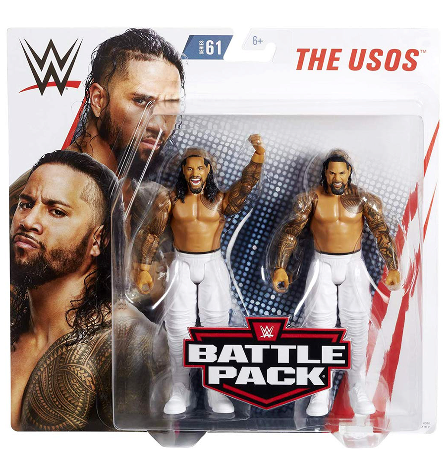 The Usos Jimmy Uso Jey Uso WWE Battle Packs 61 Toys Onestar