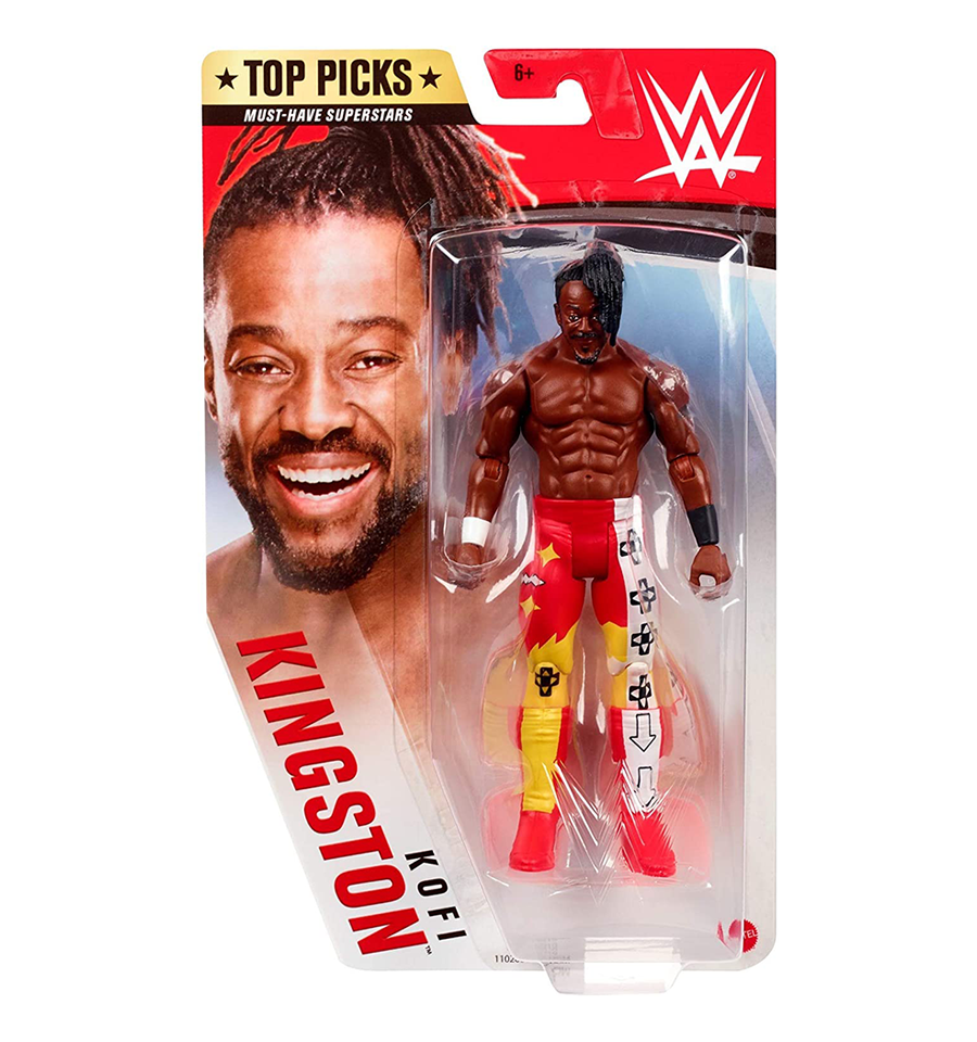 WWE Top Picks 2020 Kofi Kingston Action Figure Toys Onestar