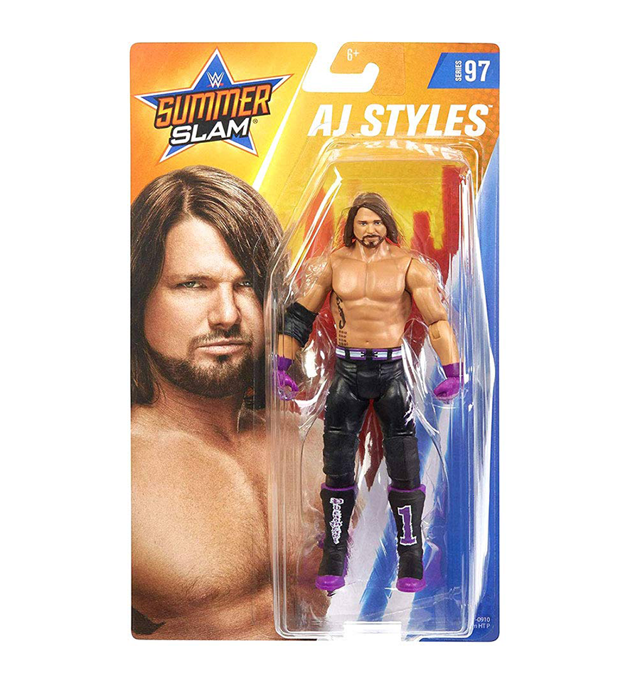 WWE Summer Slam AJ Styles Action Figure