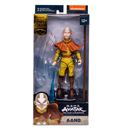 Avatar The Last Airbender Aang Avatar State Gold Label 7-Inch Action Figure
