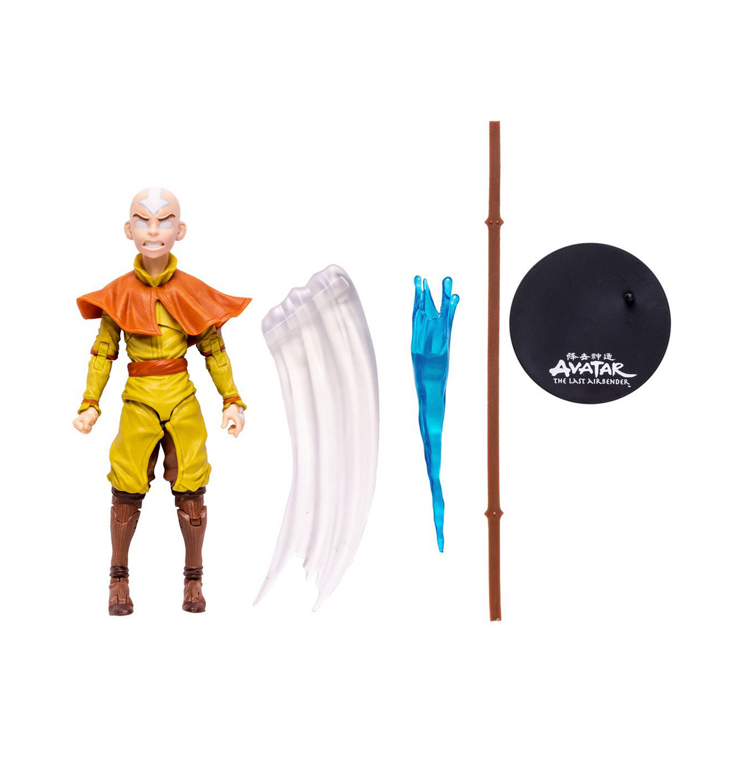 Avatar The Last Airbender Aang Avatar State Gold Label 7-Inch Action Figure