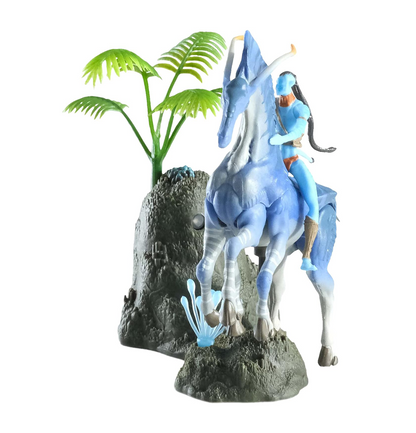 Avatar World of Pandora Tsu'tey and Direhorse Playset