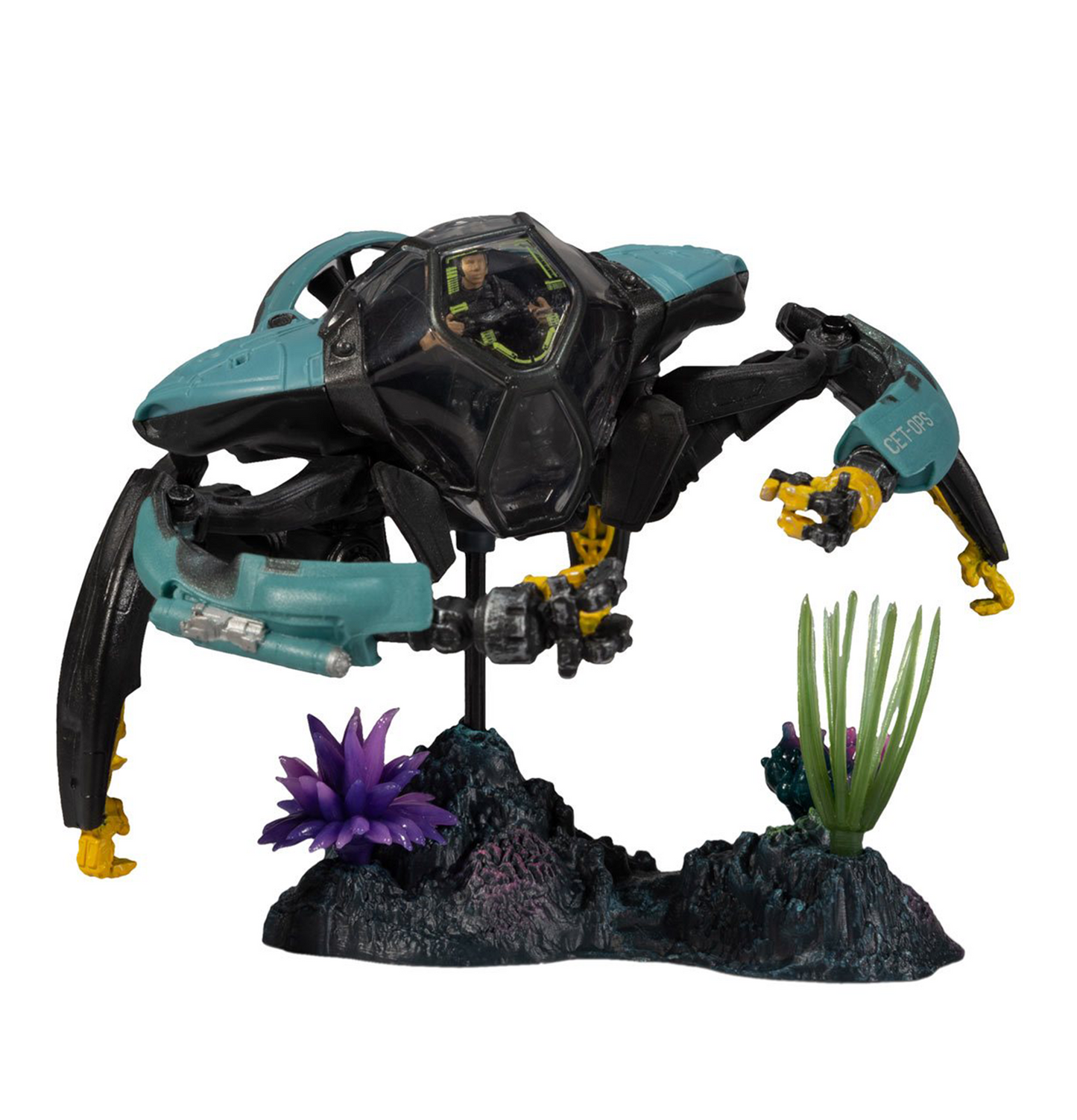 Avatar (The Way of Water)- World of Pandora CET-OPS Medium Crabsuit Figure Playset