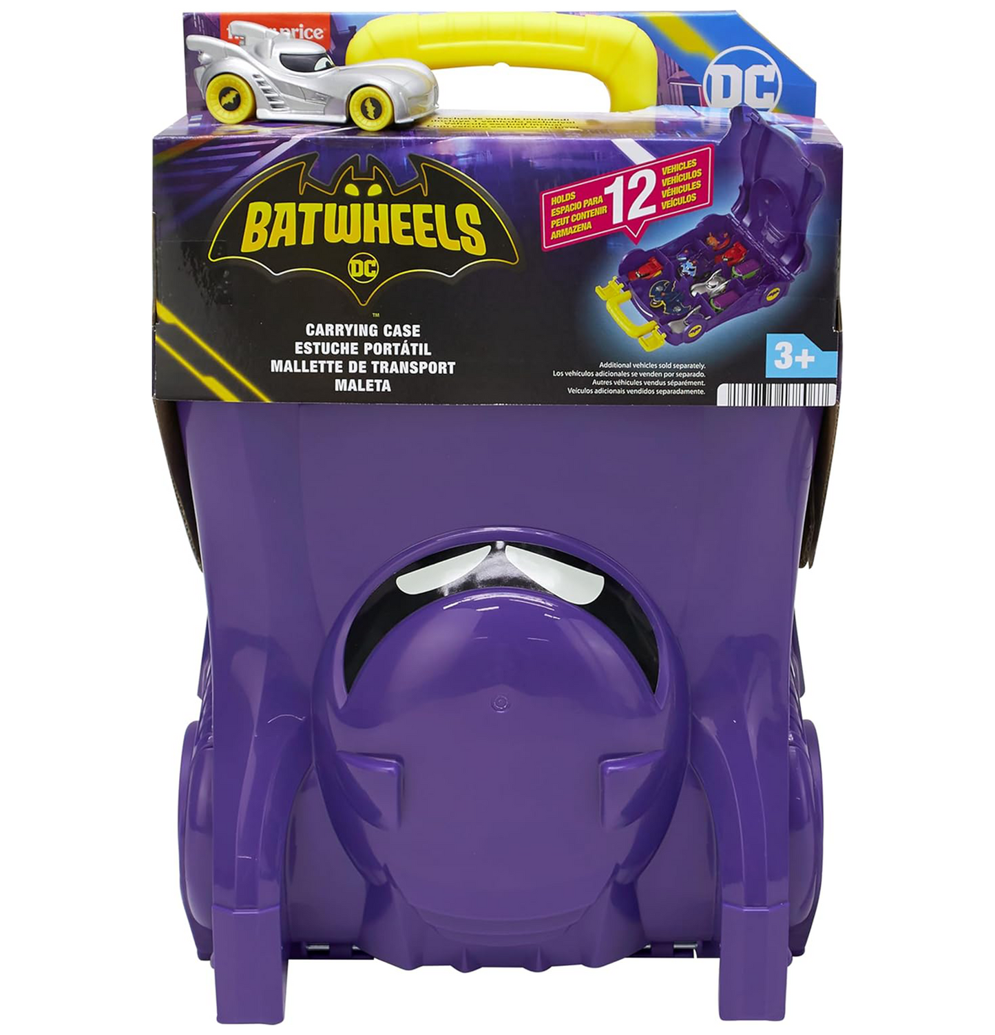 Fisher-Price BatWheels DC Bam the Batmobile 1:55 Scale Diecast Carrying Case