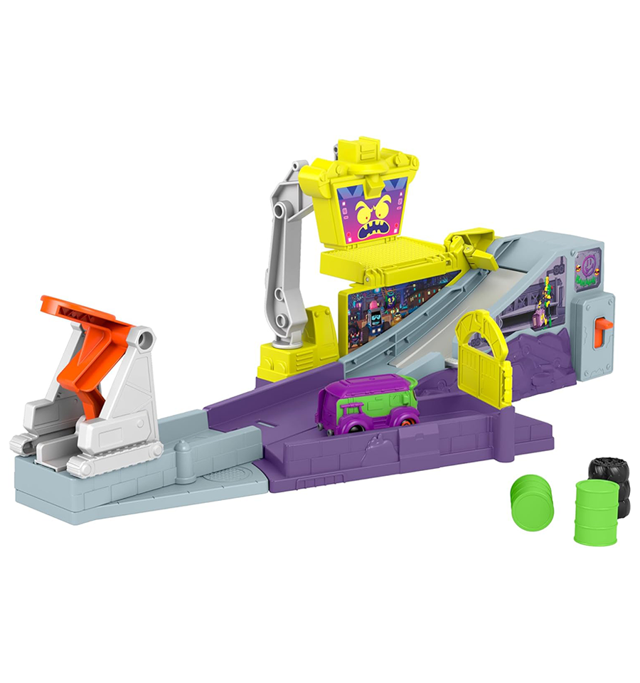 Fisher-Price DC Batwheels Legion of Zoom Launching HQ Playset