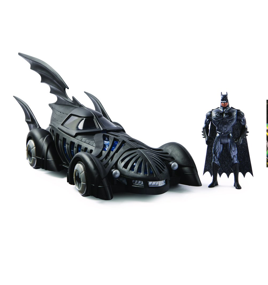 DC Comics Batman Retro Collection Batmobile and Action Figure