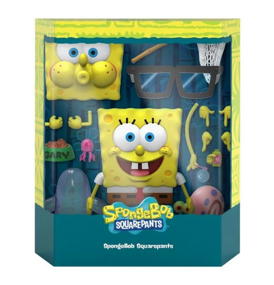 Super7 ULTIMATES! SpongeBob SquarePants- SpongeBob Action Figure