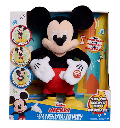 Disney Junior Mickey Mouse Hot Diggity Dance Mickey Plush