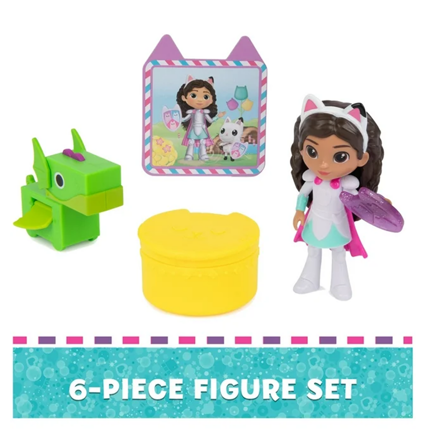Gabby’s Dollhouse, Gabby the Brave and Dragon 3.4-inch Figure Set