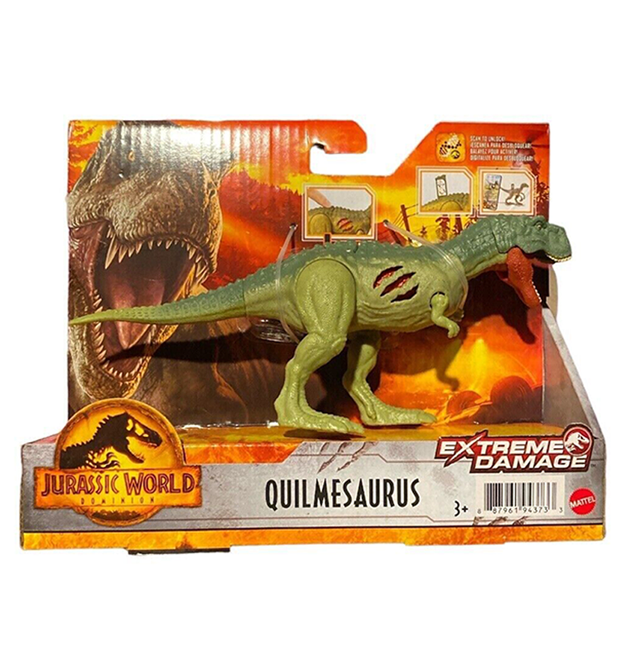 Jurassic World Dominion Extreme Damage Quilmesaurus Action Figure