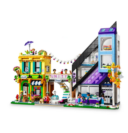 LEGO Friends Downtown Flower and Design Stores Building Set (41732)