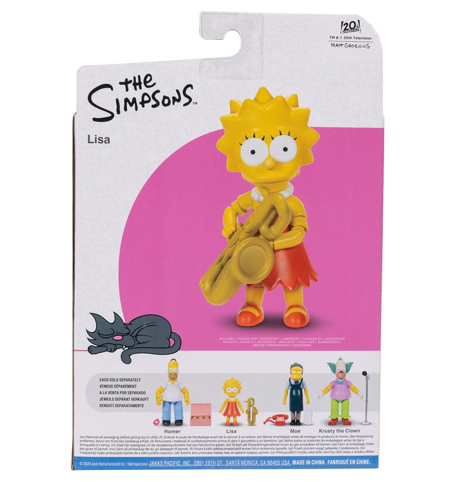 The Simpsons 5" Lisa Simpson Action Figure