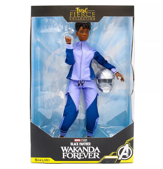 Marvel Black Panther Wakanda Forever Shuri Fashion Doll