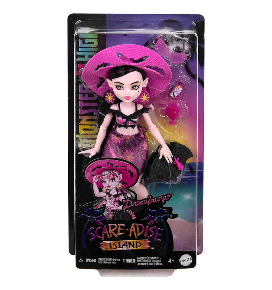 Monster High Scare-Adise Island Draculaura Doll