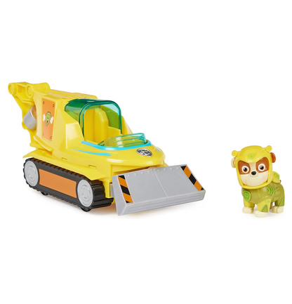 Paw Patrol Aqua Pups Rubble Transforming Hammerhead Shark Vehicle with Action Figure