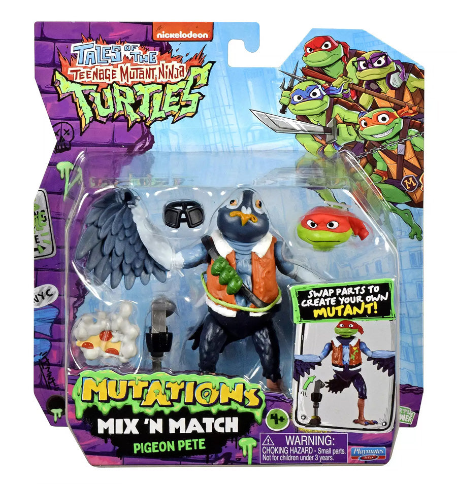 Tales of the Teenage Mutant Ninja Turtles Mix 'N' Match Pigeon Pete Action Figure