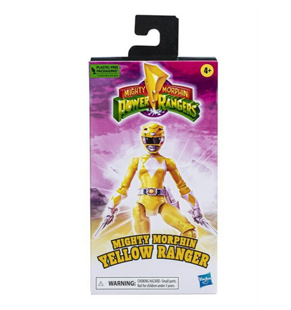 Power Rangers Mighty Morphin Yellow Ranger 6-inch Action Figure