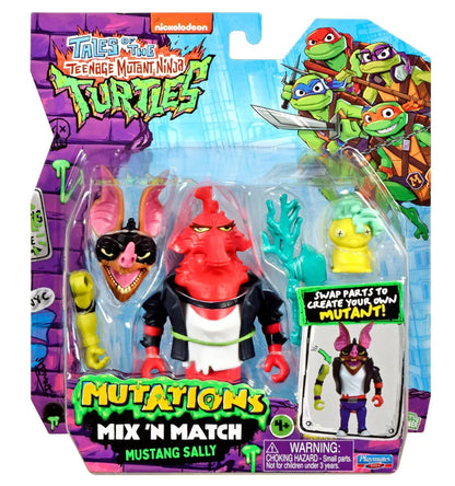 Tales of Teenage Mutant Ninja Turtles Mutations Mix and Match 4.5'' Mustang Sally Basic Action Figure