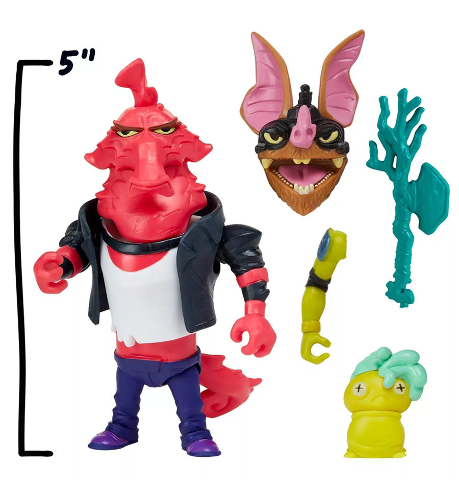 Tales of Teenage Mutant Ninja Turtles Mutations Mix and Match 4.5'' Mustang Sally Basic Action Figure