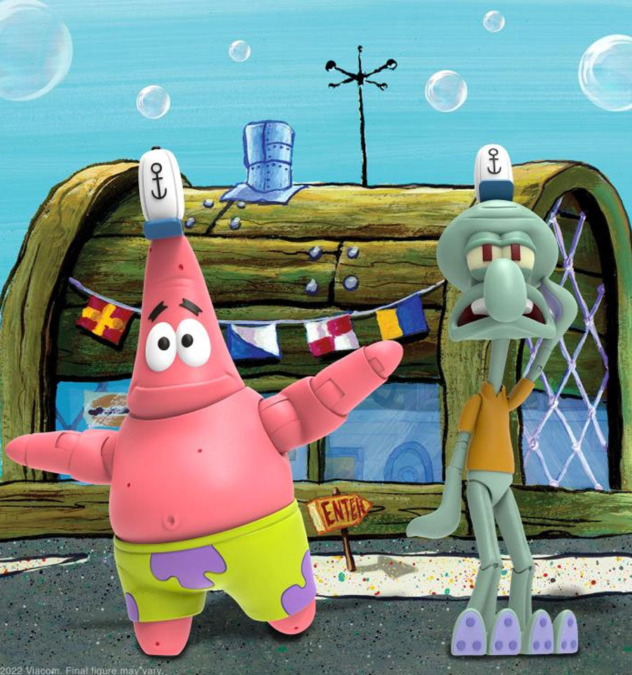SpongeBob SquarePants ULTIMATES! Wave 2 Set of 2 Action Figures