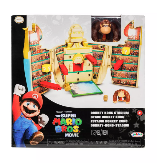 Super Mario Bros. Movie Donkey Kong Stadium Action Figure Playset