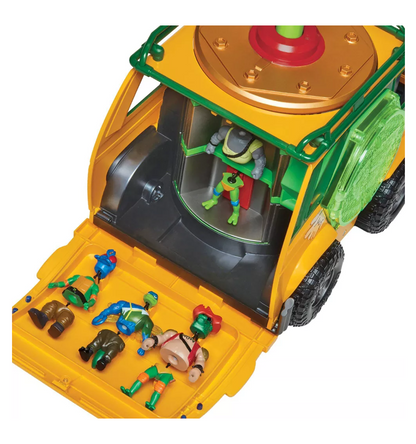 Teenage Mutant Ninja Turtles Mutations Station Playset: Plastic Toy Vehicle Set with Figures