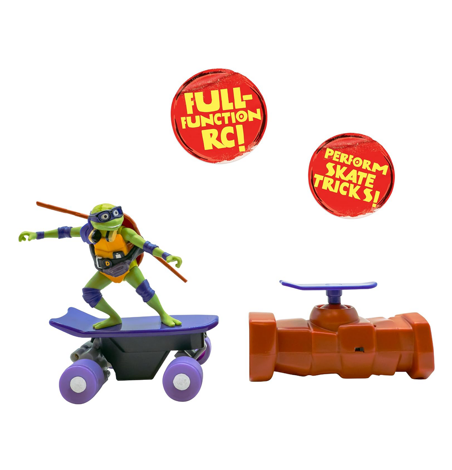 Teenage Mutant Ninja Turtles Mutant Mayhem Half Pipe RC Donatello