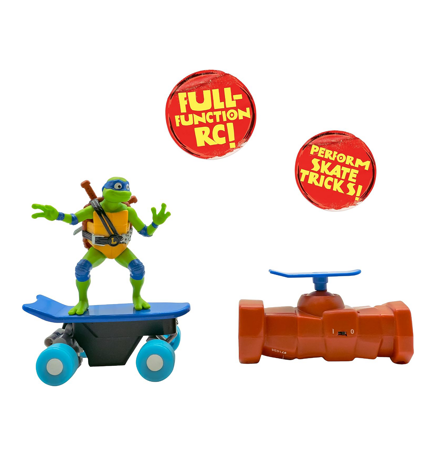 Teenage Mutant Ninja Turtles Mutant Mayhem Half Pipe RC Leonardo