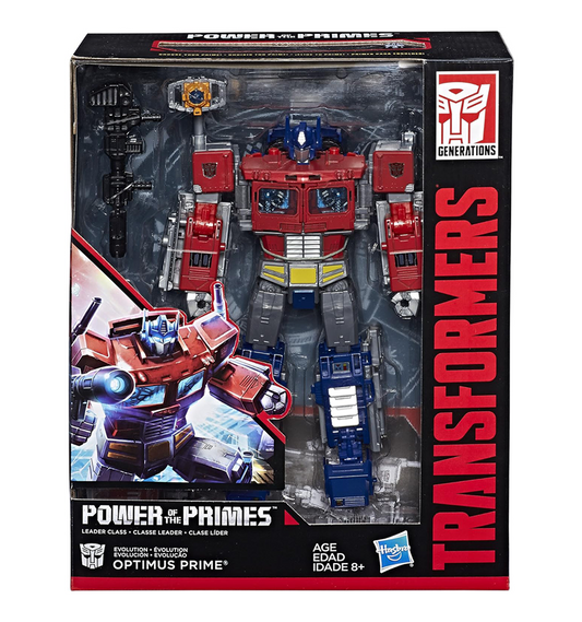 Transformers Generations Power of the Primes Optimus Prime Leader Action Figure