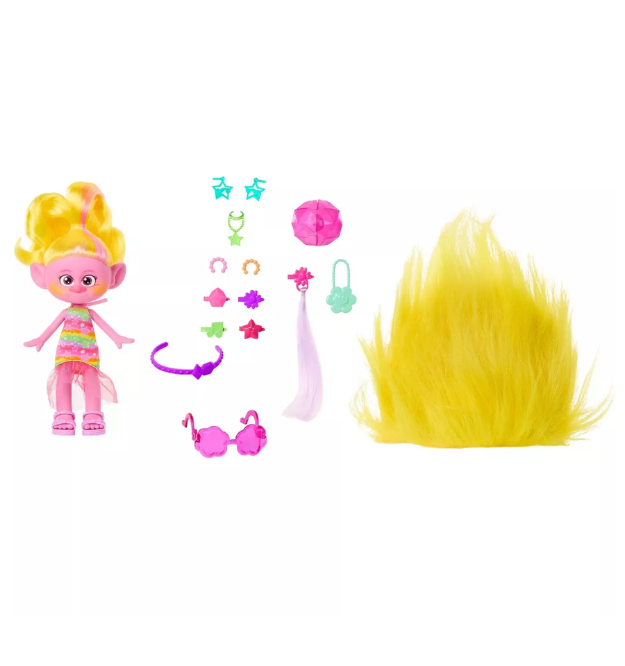 DreamWorks Trolls Band Together Hairsational Reveals Viva Fashion Doll & 10+ Accessories