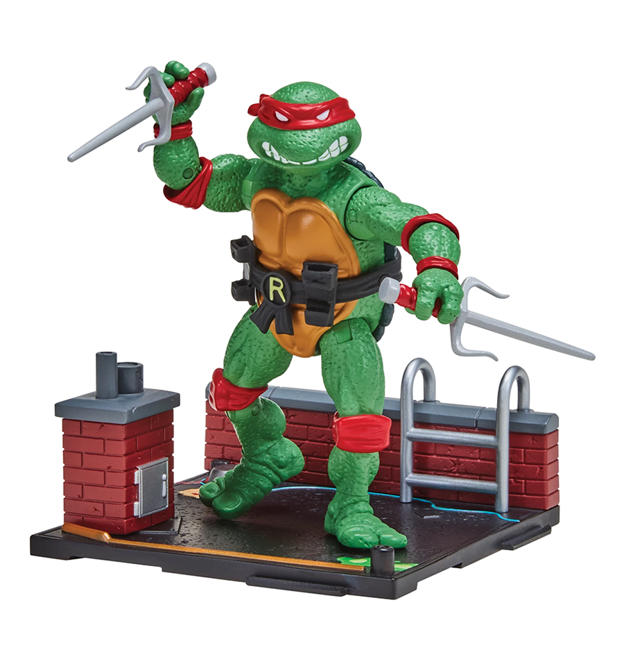 Teenage Mutant Ninja Turtles 40th Anniversary 1988 Remastered Raphael Action Figure