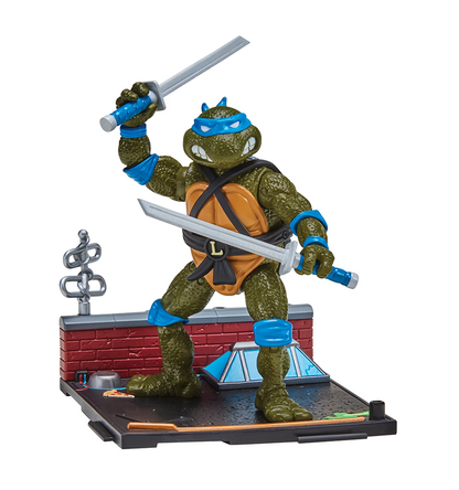 Teenage Mutant Ninja Turtles 40th Anniversary 1988 Remastered Leonardo Action Figure