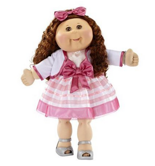 Cabbage Patch Doll  30th Anniversary 20 inch Collector Kid Girl - Brunnette