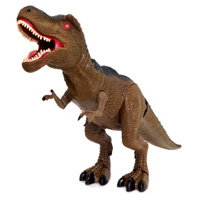 Walking Tyrannosaurus Rex Dinosaur Toy - Brown 21"