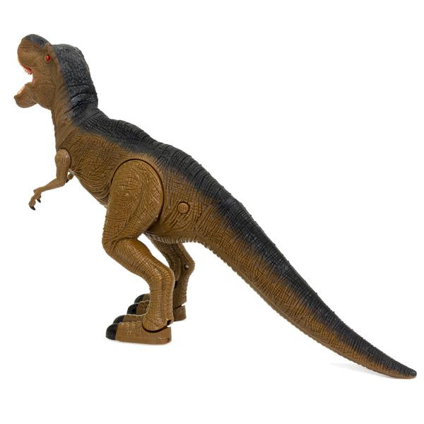 Walking Tyrannosaurus Rex Dinosaur Toy Brown 21