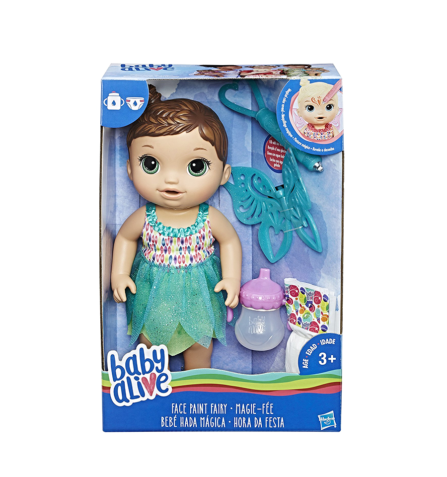 Baby Alive Face Paint Fairy (Brunette)