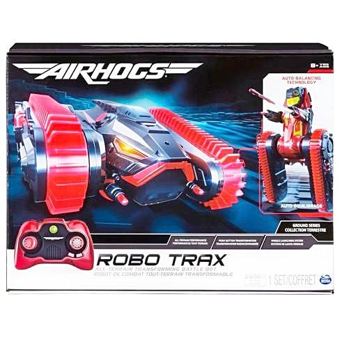 Air Hogs Robo Trax All Terrain Tank, RC Vehicle with Robot Transformation