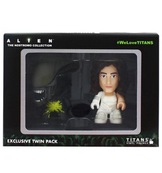 Alien Titan 3" Vinyl Figure 2-Pack: Pre-Suit Ripley & Acid Alien