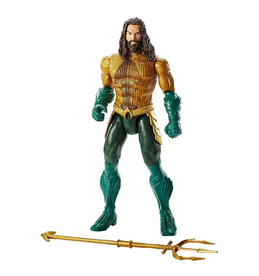 DC Aquaman Movie: Trident Strike Aquaman Action Figure ( Lights & Sounds )