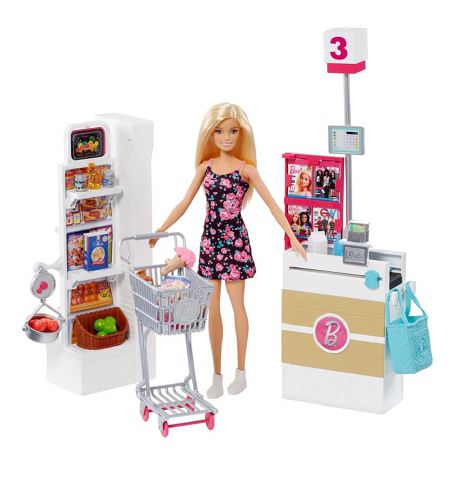 Barbie Supermarket Set, Blonde